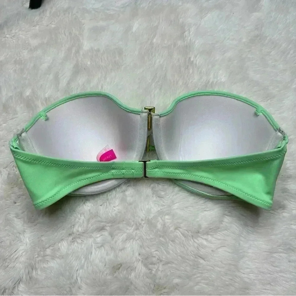 Victoria’s Secret Strapless Bra Gems Green Size 34D - Picture 6 of 16